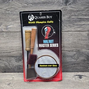 Quaker Boy Turkey Call Walnut Masters Series Vintage 1996 USA Made NOS  - Bild 1 von 8