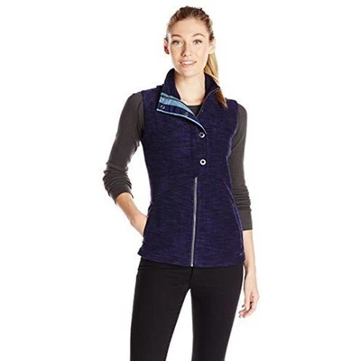 Chaleco polar ExOfficio XS Callaluna púrpura Spacedye chaqueta para mujer Foto 1 de 4