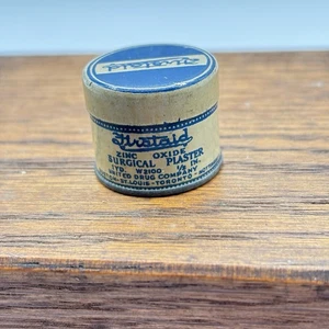 Vintage First Aid Tin Zinc Oxide Adhesive Surgical Plaster United Drug Company - Picture 1 of 5