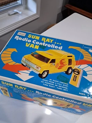 COOL VTG ~ 1978 Sears Radio Controled Sun Ray Van ~ New In BOX! INSTRUCTIONS ! - Image 1 of 4