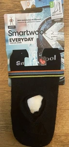 SmartWool Everyday No Show Zero Cushion Socks Women's Medium (7-9.5) NWT Black - Picture 1 of 3