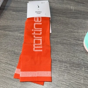 New Nike x Martine Rose Sheer Knee High Small Orange DR9995 803 - Picture 1 of 5