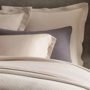 Annie Selke Interlaken Matelasse Sham Sand Standard - Final Sale - Picture 1 of 1