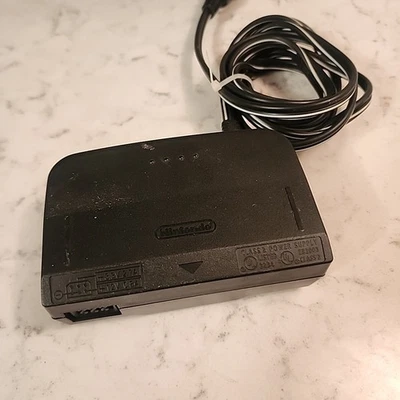OEM Original N64 Nintendo 64 AC Power Supply Adapter NUS-002 Tested Works - Image 1 of 4