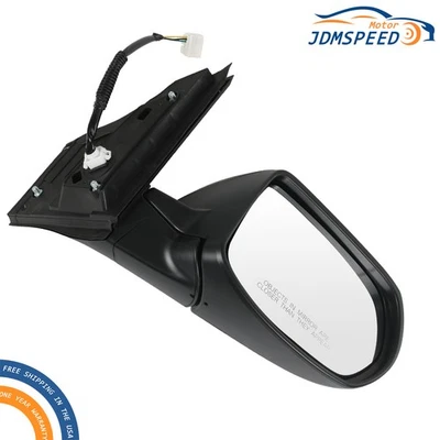 Espejo retrovisor lateral derecho pasajero negro texturizado eléctrico para Honda CR-V CRV 2012-2016 Foto 1 de 4