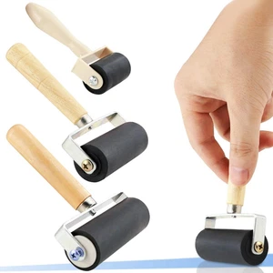 3 Pack Rubber Roller Brayer Rollers, Art Craft Roller for Print,Ink,Stamping Too - Picture 1 of 12