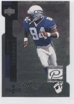 1998 Upper Deck Black Diamond Premium Cut Joey Galloway #PC14 - Image 1 of 2