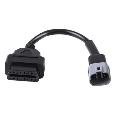 6 Pin to 16 Pin Adapter Cable OBD2 Engine Fault Diagnosis and Detector Fits  - Image 1 of 4