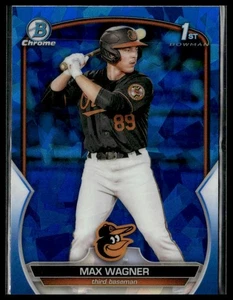 Max Wagner 2023 Bowman Sapphire Edition 1st #BCP-8 Baltimore Orioles - Picture 1 of 2