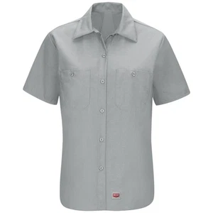 Red Kap Women's Short Sleeve Work Shirt with MIMIX Size XL (MSRP $36.99) - Picture 1 of 5