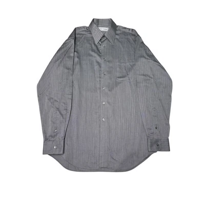 Camisa de vestir Paul Fredrick espiga manga larga abotonada para hombre oficina XL Foto 1 de 4