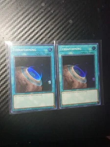 Yugioh! Terraforming x2 - RA04-EN084 - Super Rare - 1st Edition English - Picture 1 of 1