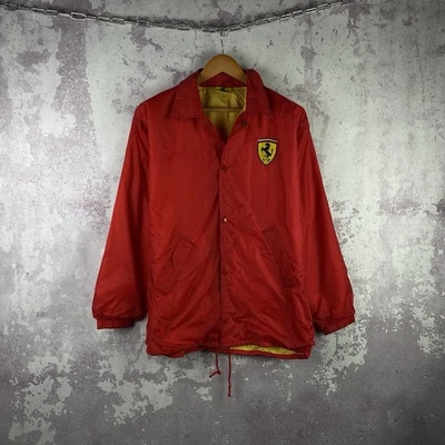 Vintage Ferrari Scuderia Racing Jacket Formula F1 Red Cars Rare Size M - Image 1 of 4