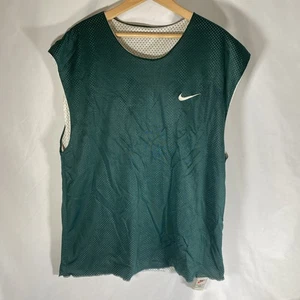 Herren Vintage 90er Nike USA grün weiß Wende Basketball Trikot Tank Gr. L - Bild 1 von 6