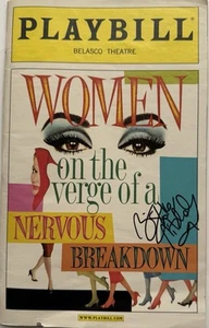 Women on the Verge - signierter Broadway-Spielzettel - Oktober 2010 - Brian Stokes Mitchell - Bild 1 von 5