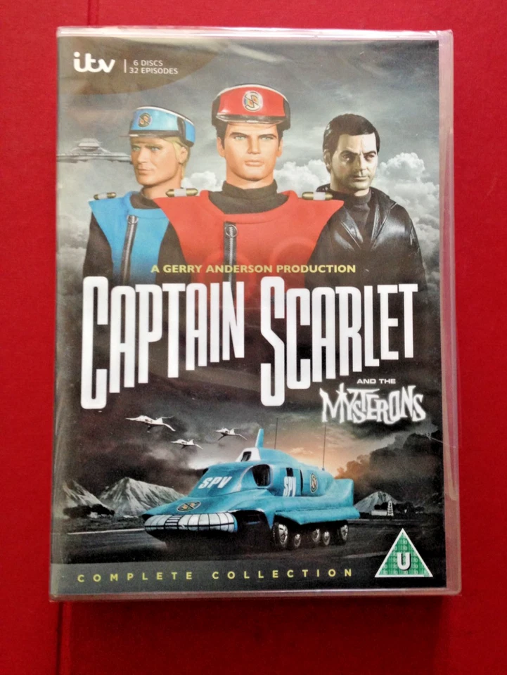 NEW & FACTORY SEALED Captain Scarlet Complete Collection DVD Free UK Post - Image 1 of 1