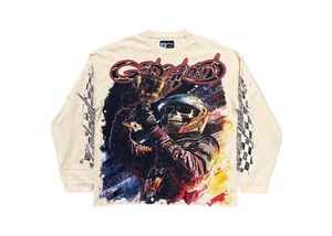 Godspeed Podium Dreams Performance Long Sleeve T-Shirt - Bone - Picture 1 of 3