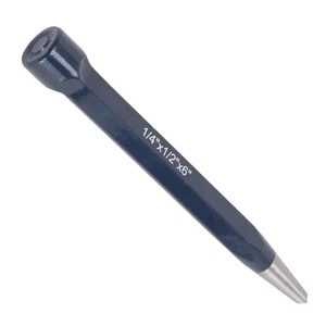 Center Punch Staking Tool for Steel and Metals — Heavy Drop Forged Steel with Du - Picture 1 of 12