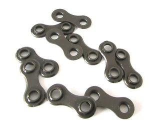 200 eslabones/cuentas de cadena paracord, cuero, pulsera de cuerda de zapato, collar, poni - Imagen 1 de 5