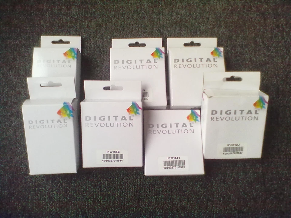 7x Druckerpatrone, kompatibel zu Canon BJC-8500/BJ-F8500 - Bild 1 von 1