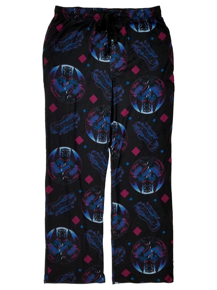Pantalones de dormir Black Panther para hombre AOP pantalones de salón pantalones de pijama Foto 1 de 1