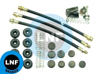 Buick 40 Special Riviera 50 Super kit de cilindro mestre de roda de mangueira de freio 57 1957 - Imagem 1 de 4