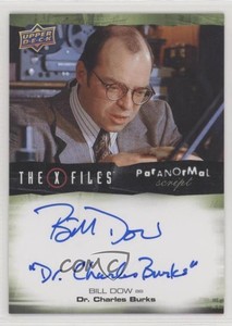 2019 X-Files: UFOs and Aliens Paranormal Script Inscription Bill Dow Auto 3vx