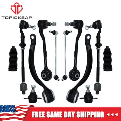 12PC Front Forward Rearward Control ArmTie Rod Kit For BMW E90 Xi xDrive 335xi - Image 1 of 4