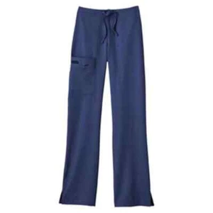 Jockey Women's 4-Pocket Drawstring Stretch Scrub Pants, New Navy Petite L * NWT* - Picture 1 of 2