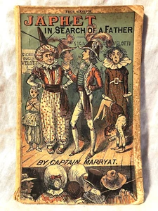 Victorian Sixpenny Novel - Captain Marryat, JAPHET - George Routledge 1874 - Bild 1 von 7