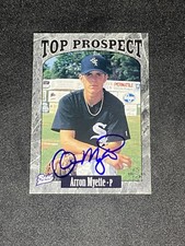 Aaron Myette 1997 Best Appalachian League Top Prospects Set #26 Auto Signed Card