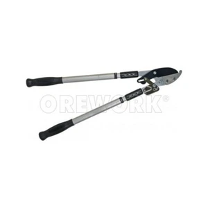 TIJERA DOS MANOS EN ALUMINIO, CON CARRACA TELESCOPICA Y CORTE PLANO - Imagen 1 de 2