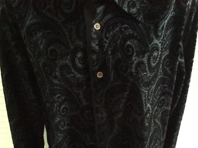 HUGO BOSS Runway Couture TUX Paisley 100% Cotton Long Sleeved Small - Image 1 of 4