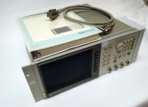 HP / AGILENT 8757A SCALAR NETWORK ANALYZER 10MHz -60GHz  OPT1  w/CABLE & MANUAL  - Picture 1 of 10