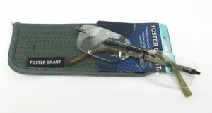 Gafas de lectura Foster Grant para hombre lectores y estuche PISTOLA NEGRA - Elige dioptrías - Imagen 1 de 10