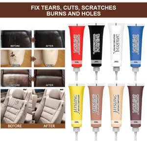 20ml Leather Repair Gel Liquid Leather 11 Colours Cars Sofa Bags Jacket Shoes▫ - Picture 1 of 20