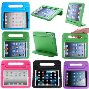 Kids Shock Proof Foam Case Handle Cover Stand for iPad 2 3 4 5 Mini Retina & Air - Picture 1 of 27