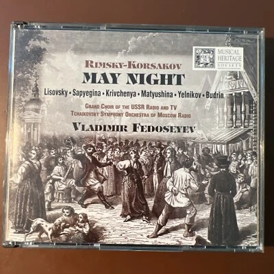NIKOLAI RIMSKY-KORSAKOV: May Night - USSR radio RARE 2CDs box set libretto/notes - Image 1 of 4