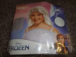 NEW DISNEY CHILD PRINCESS ELSA WIG WITH ADJUSTABLE FIT - Picture 1 of 4
