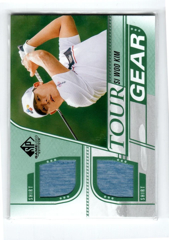 2021 SP Game Used Tour Gear #TGSK Si Woo Kim - Image 1 of 1
