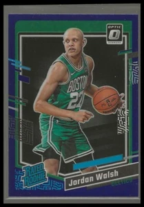 Jordan Walsh 2023-24 Panini Donruss Optic Rated Rookie Purple Shock Prizm #227 - Picture 1 of 2