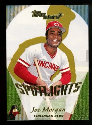 Joe Morgan-2000 Topps Stars Spotlights #175-Reds - Image 1 of 2