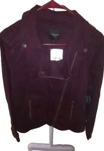 Liverpool Los Angeles Damen lila Full Zip Jeansjacke Größe Lg. Neu mit Etikett" - Bild 1 von 5