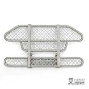 LESU Metal Front Bumper Parts for Tamiya 1/14 R620 R470 RC Tractors Truck Model - Picture 1 of 5