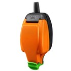 GARDEN EXTENSION LEAD ACCESSORIES PLUG SOCKET FLEX CABLE TIDY ORANGE 13 AMP  