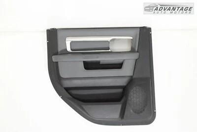 Dodge Ram 1500 2013-2018 doble cabina puerta trasera izquierda panel de moldura diésel gris OEM Foto 1 de 4