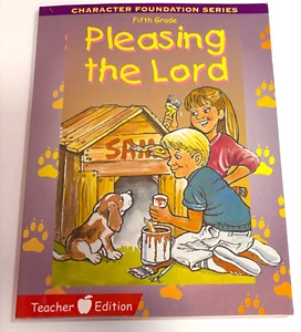 Pleasing the Lord Student Workbook Fifth Grade~Character Foundation Curr ACSI - Picture 1 of 4