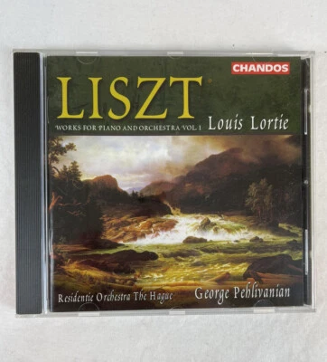 Liszt Works For Piano Orchestra Vol.1 Louis Lortie The Hague CD Chandos 9801 - Image 1 of 4