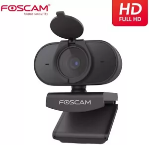 FOSCAM W25 1080P FHD USB Webkamera mit eingebautem Mikrofon für Livestreaming - Bild 1 von 7