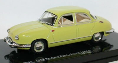 Panhard Dyna Z1 Luxe Special 1954 Pale Yellow Vitesse 23593 1/43 Metal Sun Star - Image 1 of 3
